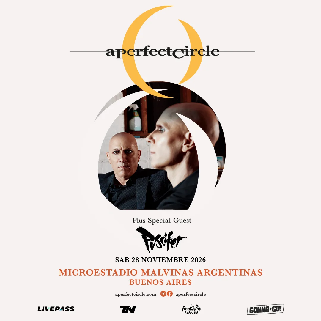 Afiche de A PERFECT CIRCLE + PUSCIFER