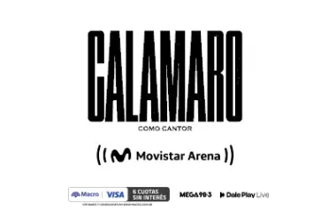 Afiche de Andrés Calamaro