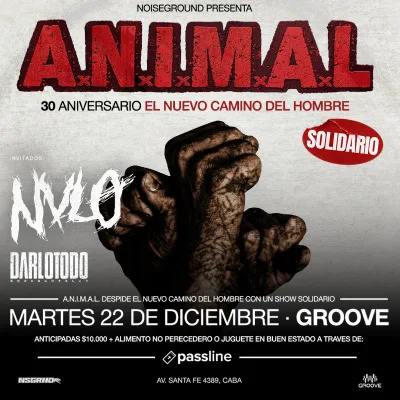 Afiche de Animal + NULO + DARLOTODO
