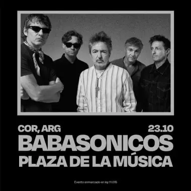 Afiche de Babasonicos