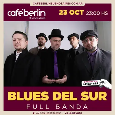 Afiche de Blues del Sur