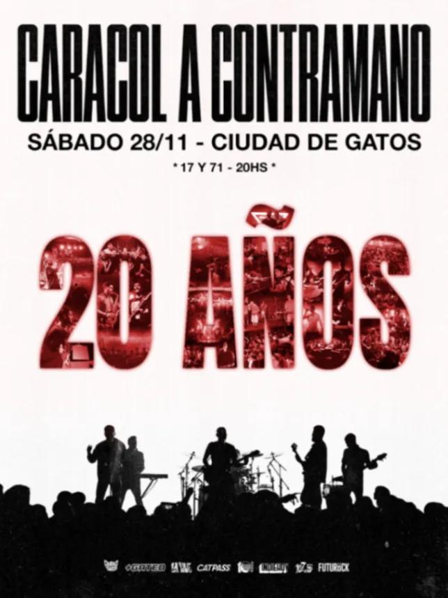 Afiche de Caracol a Contramano