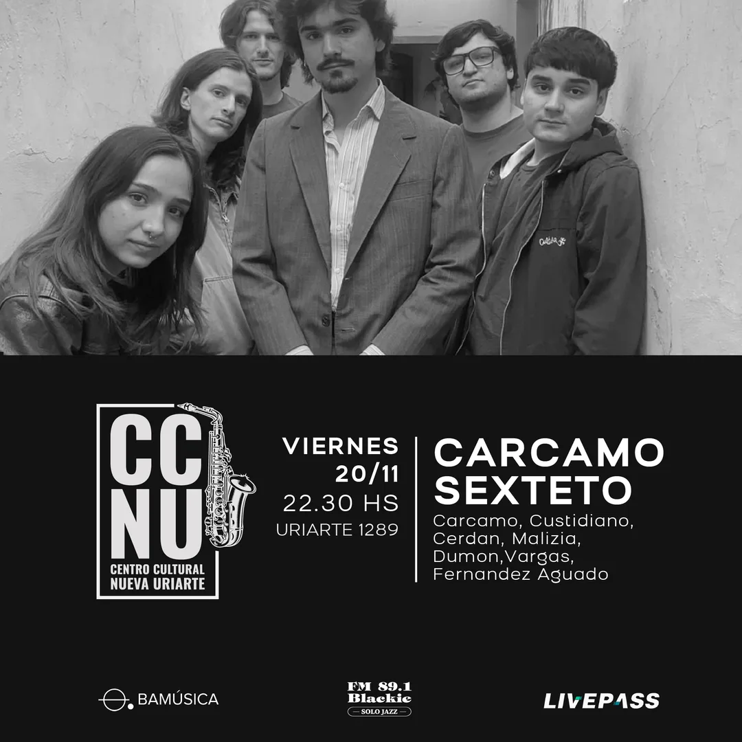 Afiche de Carcamo Sexteto