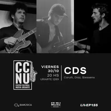 Afiche de CDS + Corulli + Diaz + Stessens