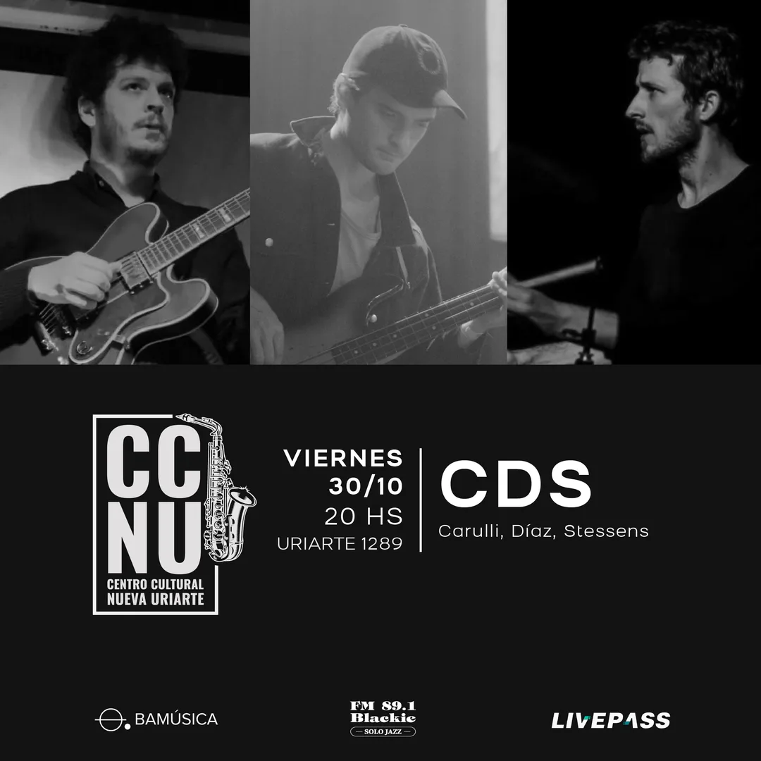 Afiche de CDS + Corulli + Diaz + Stessens