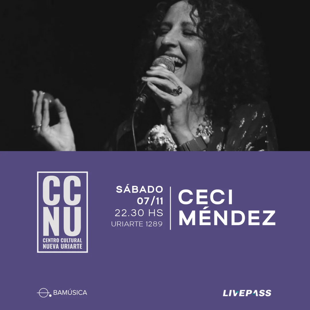 Afiche de Ceci Mendez