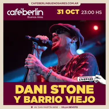 Afiche de Dani Stone & Barrio Viejo