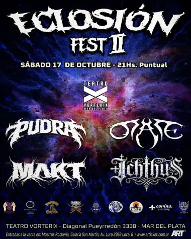Afiche de ECLOSION FEST 2