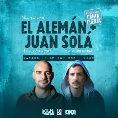 Afiche de El Aleman + Juan Sola