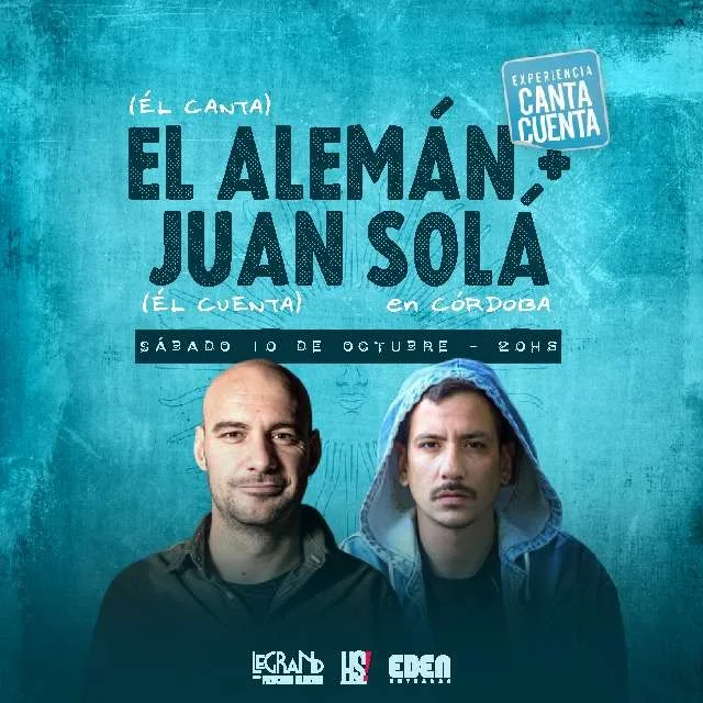Afiche de El Aleman + Juan Sola