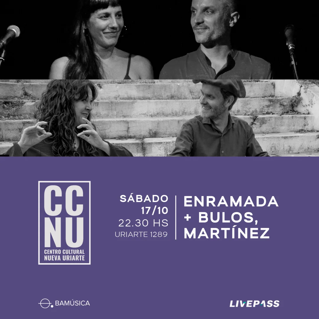 Afiche de ENRAMADA + Bulos - Martínez