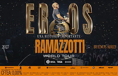 Afiche de Eros Ramazzotti