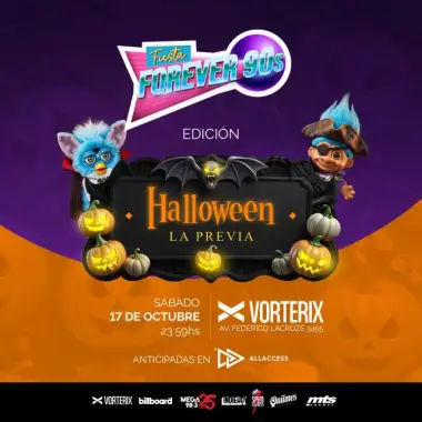 Afiche de FIESTA FOREVER 90s