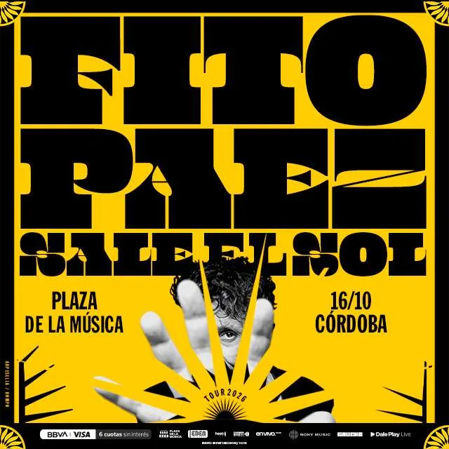 Afiche de Fito Paez