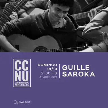 Afiche de Guille Saroka