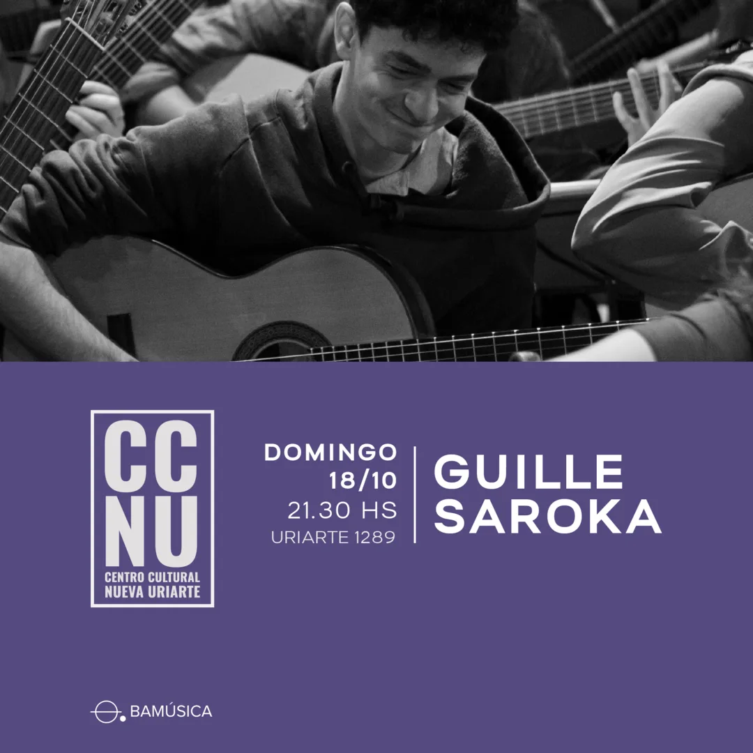 Afiche de Guille Saroka