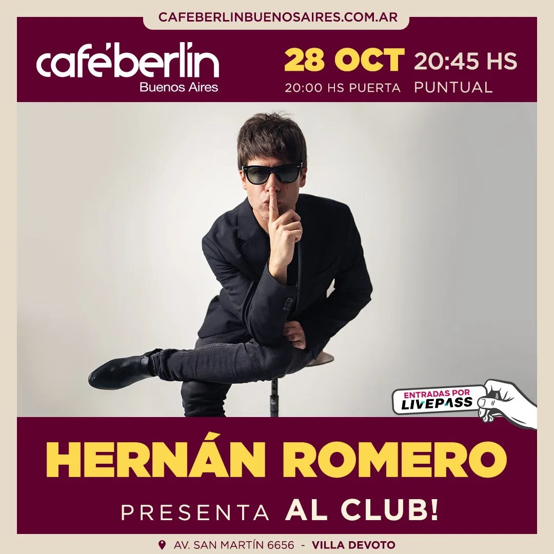 Afiche de Hernan Romero