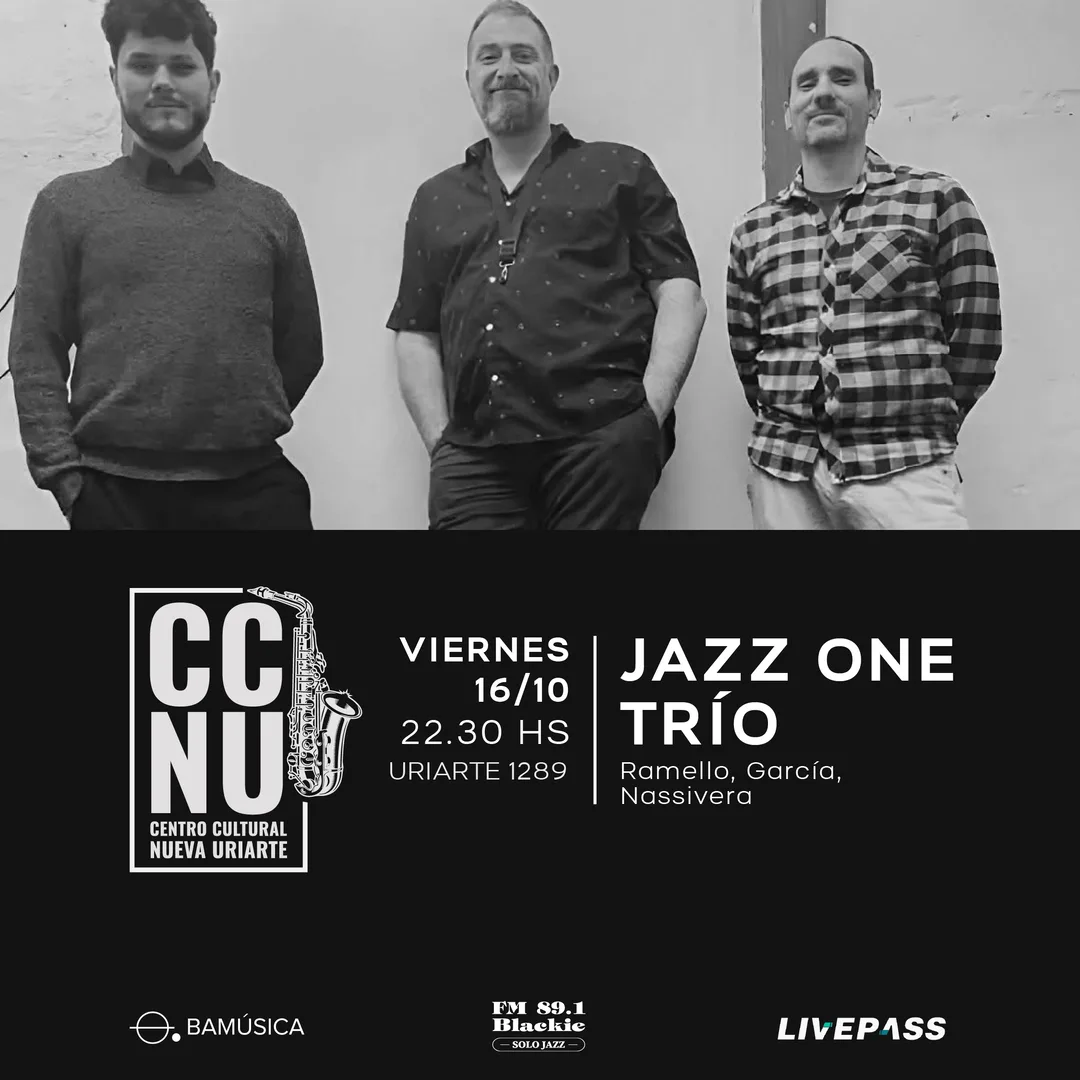 Afiche de Jazz One Trio Athos