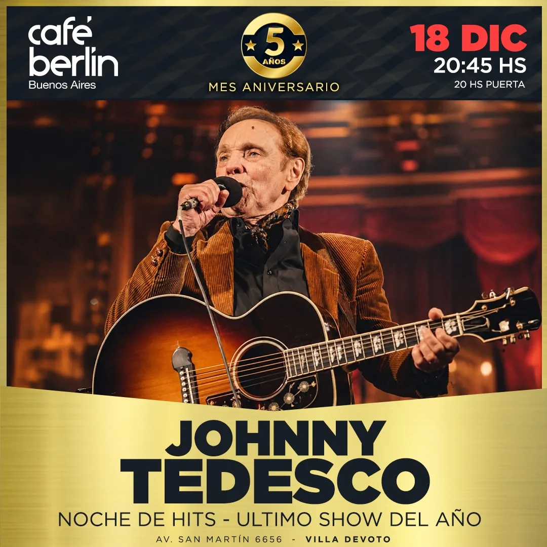 Afiche de Johnny Tedesco