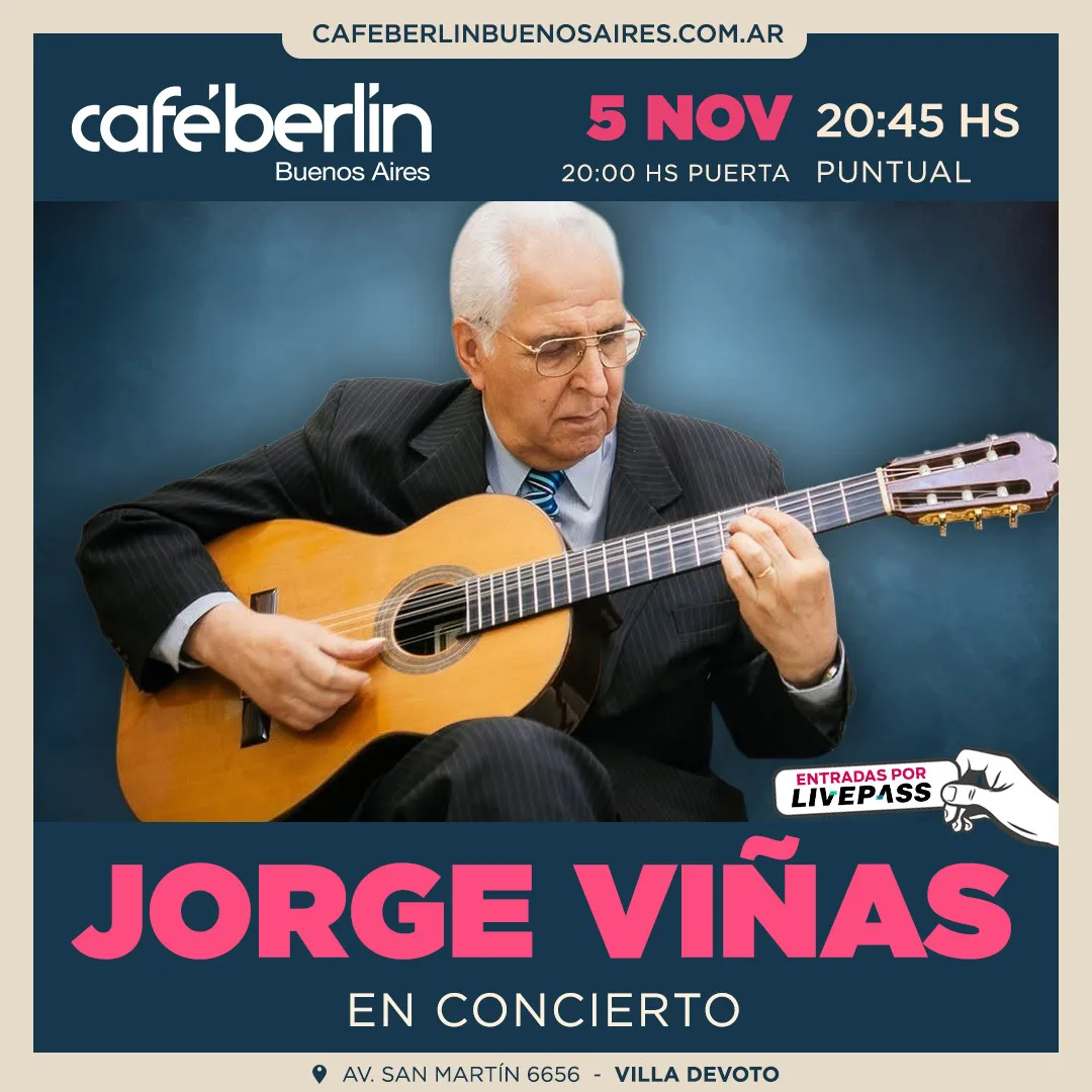 Afiche de Jorge Vinas