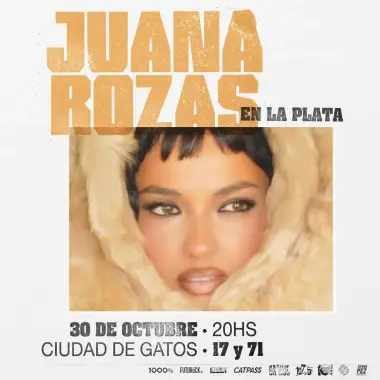 Afiche de Juana Rozas