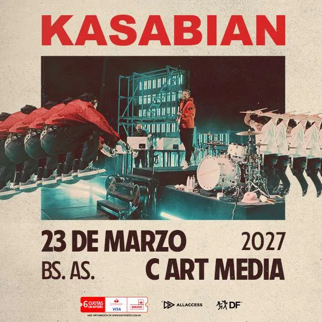 Afiche de Kasabian