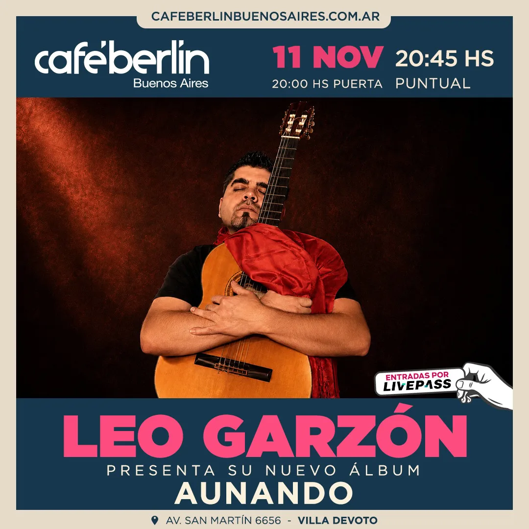 Afiche de Leo Garzon