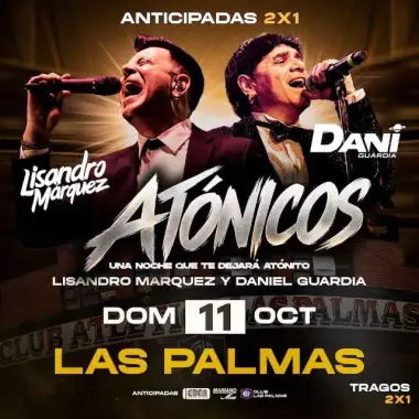 Afiche de Lisandro Marquez + Dani Guardia