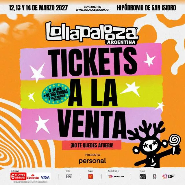 Afiche de Lollapalooza