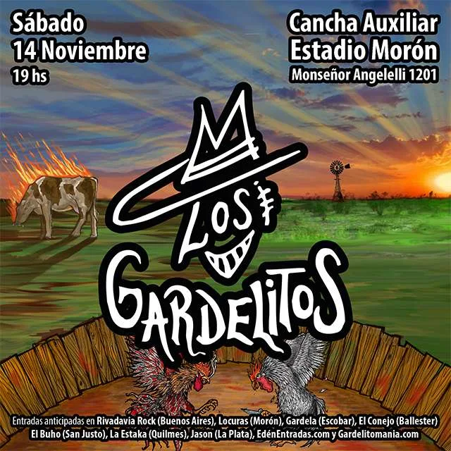 Afiche de Los gardelitos