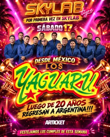 Afiche de LOS YAGUARU