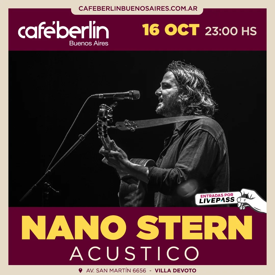 Afiche de Nano Stern