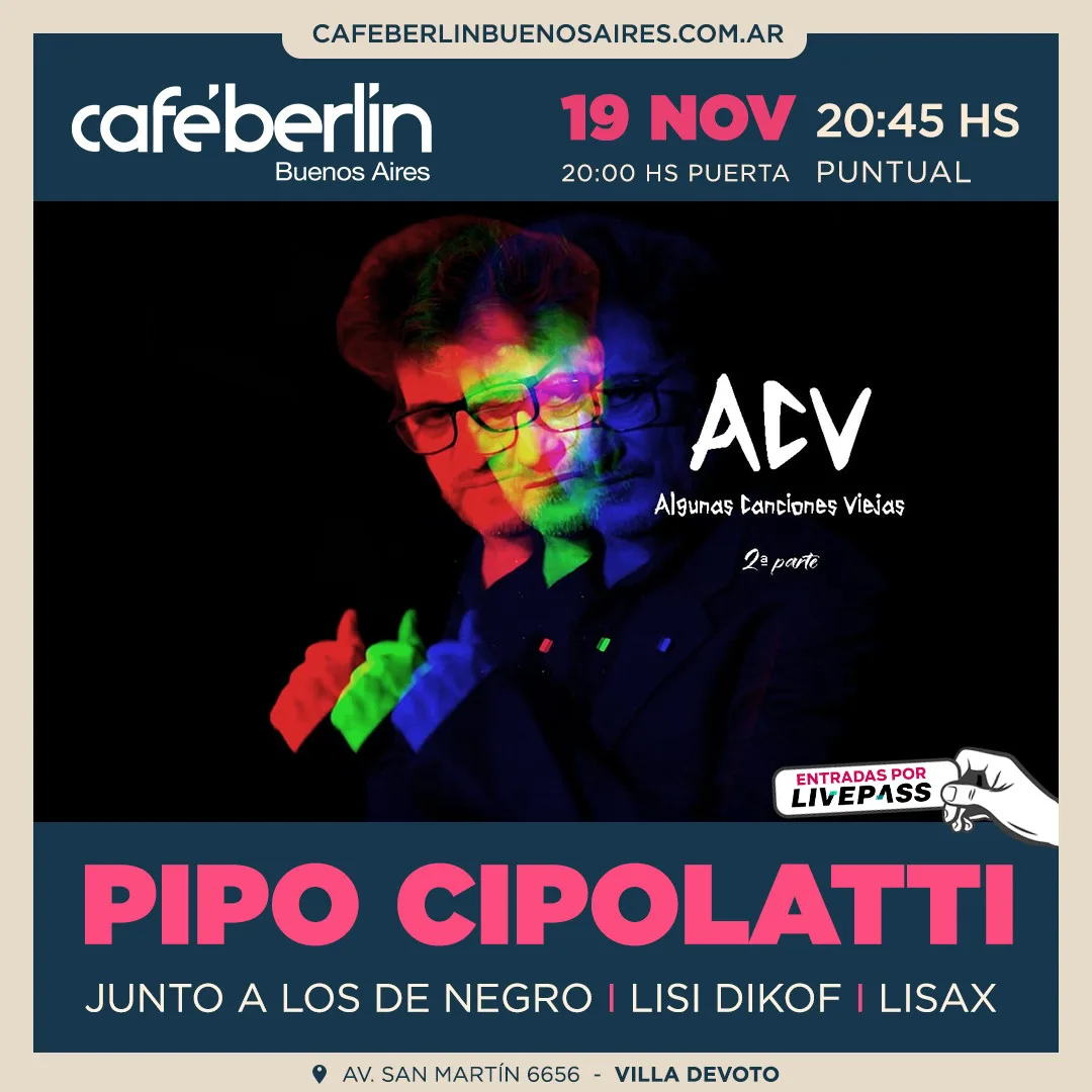 Afiche de Pipo Cipolatti