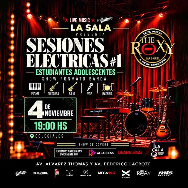 Afiche de SESIONES ELECTRONICAS 1