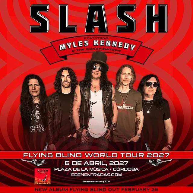 Afiche de Slash Featuring Myles Kennedy & The Conspirators