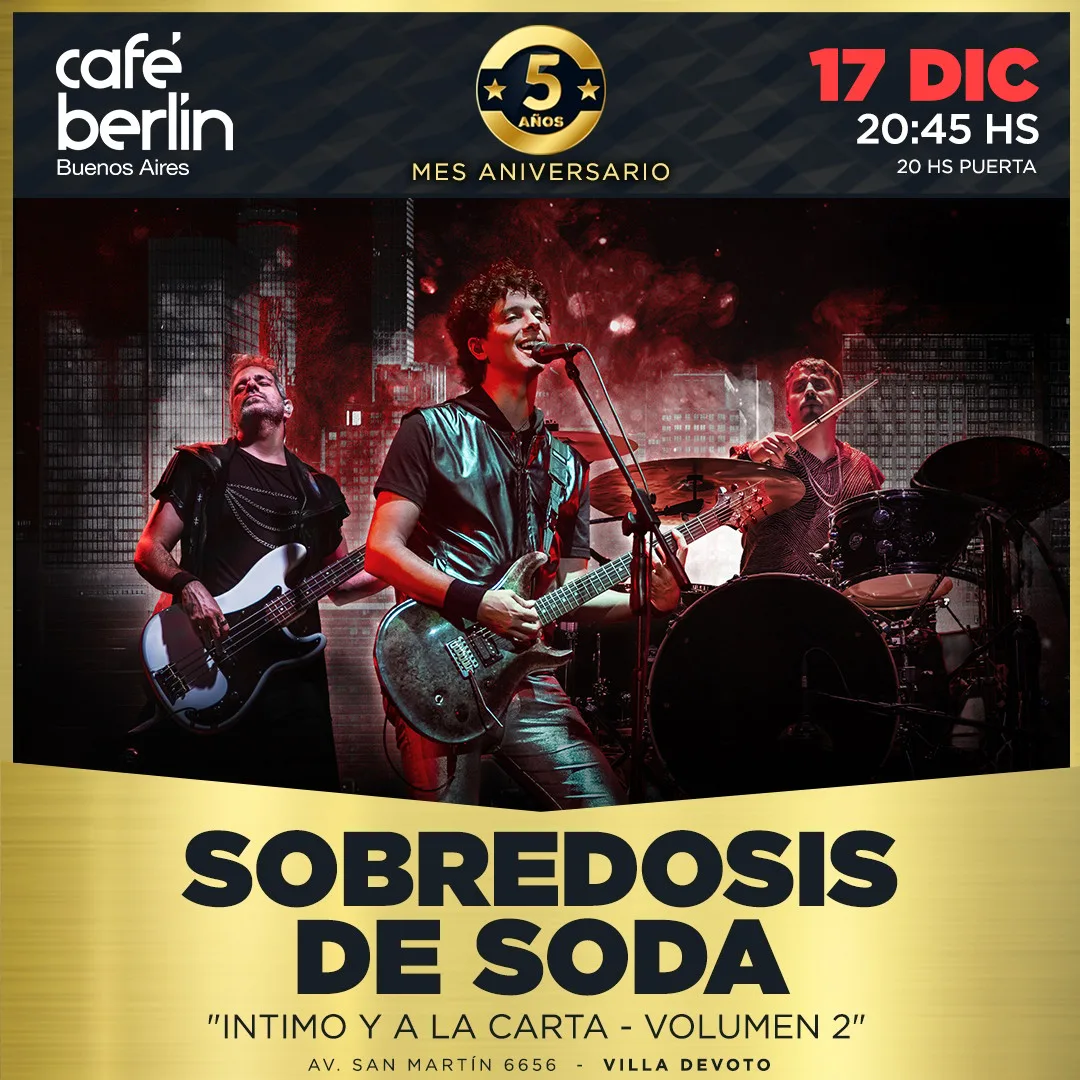 Afiche de Sobredosis de Soda