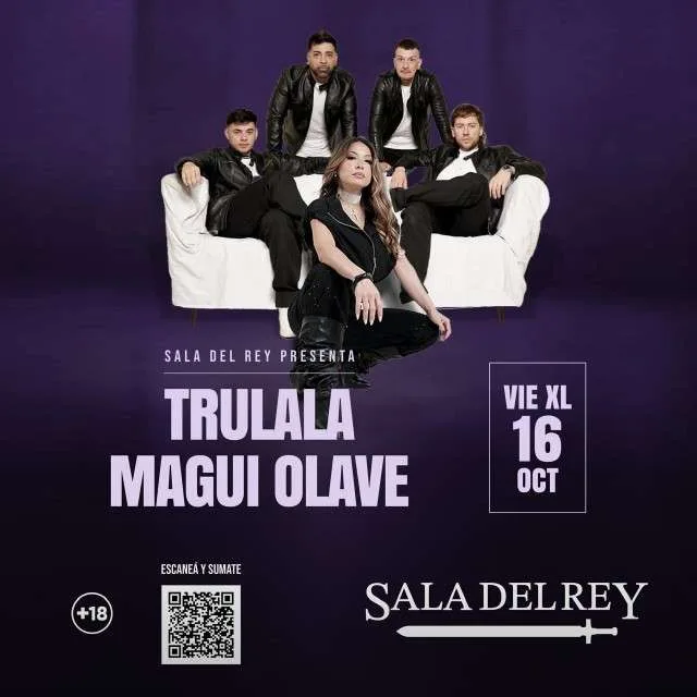 Afiche de Trulala + Magui Olave