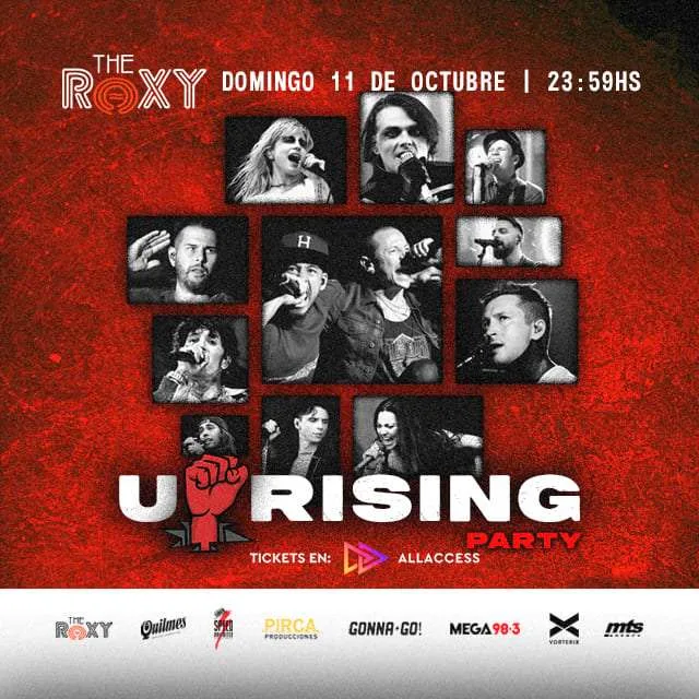 Afiche de UPRISING PARTY