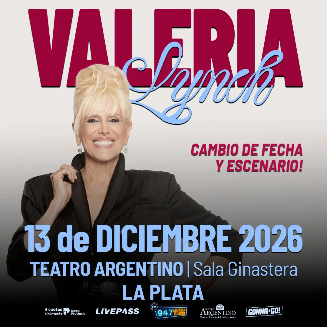 Afiche de Valeria Lynch