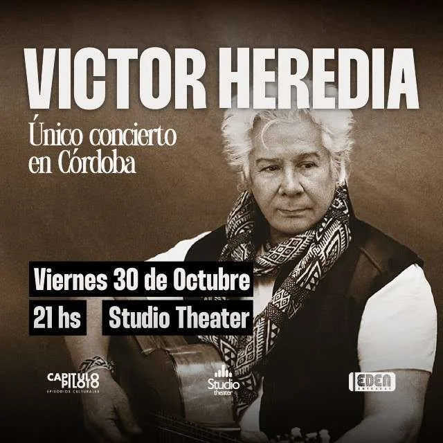 Afiche de Victor Heredia