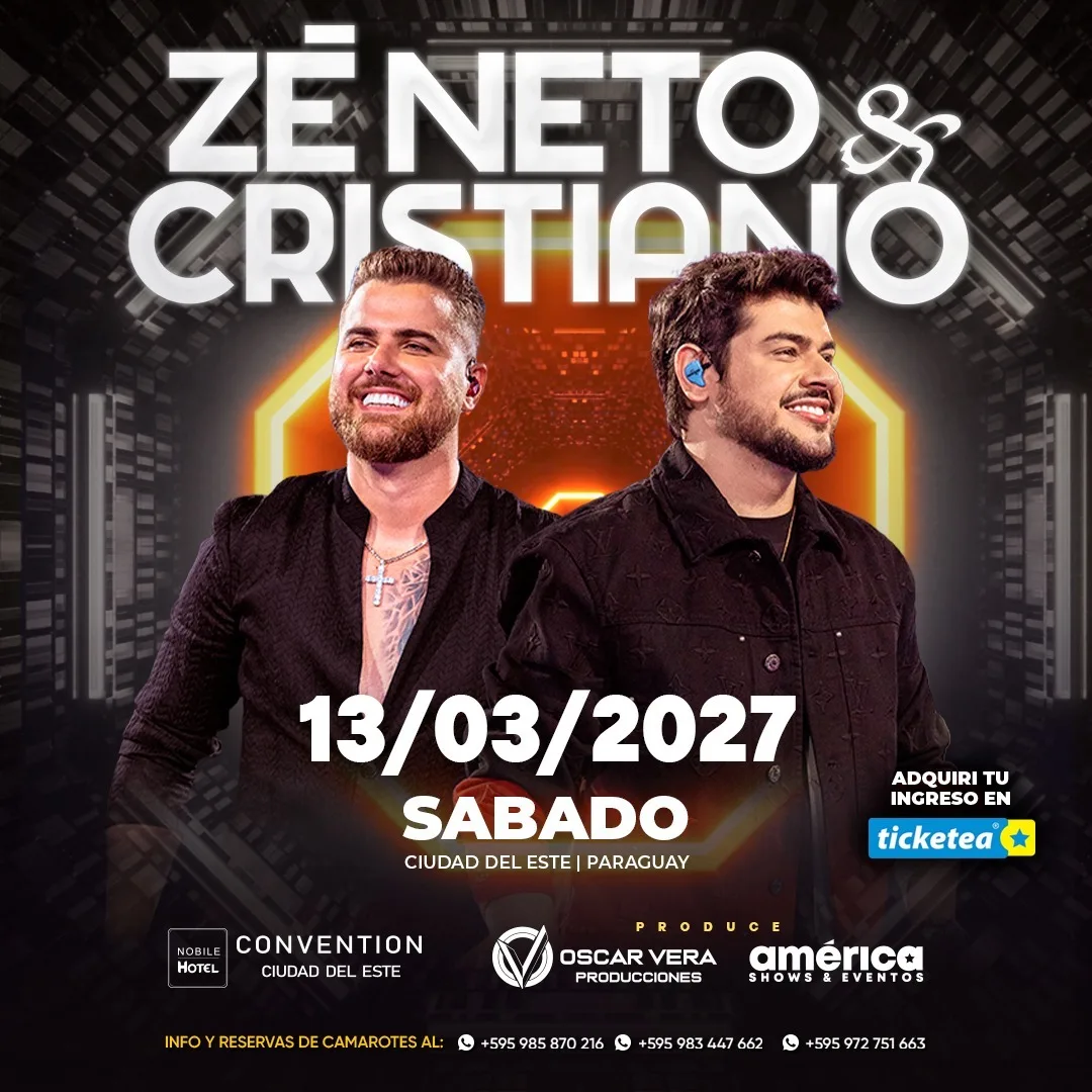 Afiche de ZE NETO + CRISTIANO